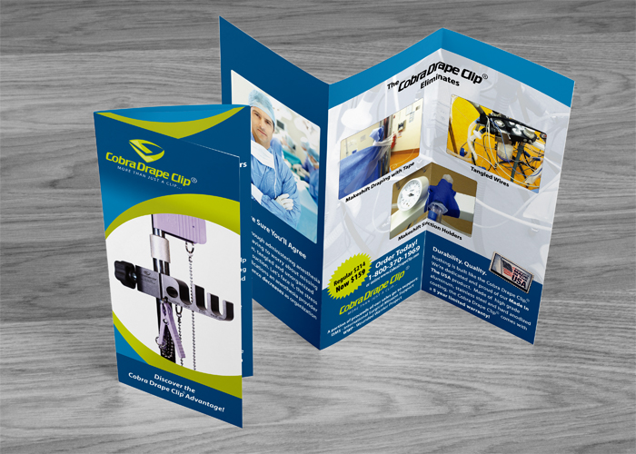 medical trifold brochure design