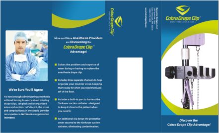 medical product brochure design